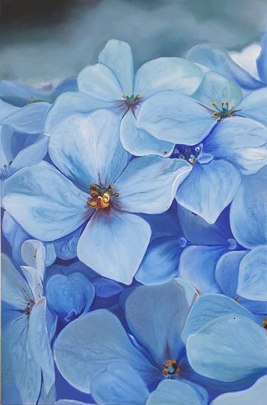 Original Floral Paintings by Botagoz Azhibayeva
