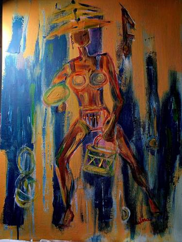 Original Figurative Performing Arts Acrylic Paintings From United