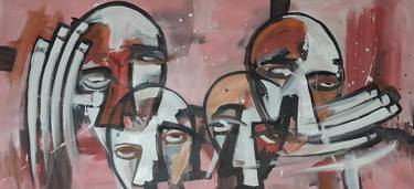 Original Figurative Abstract Paintings by Abla Watchey