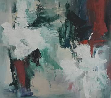 Original Impressionism Abstract Paintings by Abla Watchey