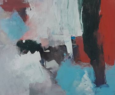 Original Modern Abstract Paintings by Abla Watchey