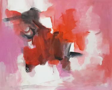 Original Abstract Expressionism Abstract Paintings by Abla Watchey