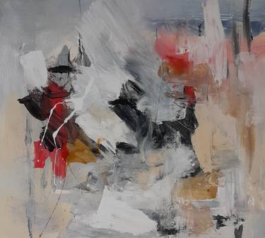 Original Abstract Expressionism Abstract Paintings by Abla Watchey