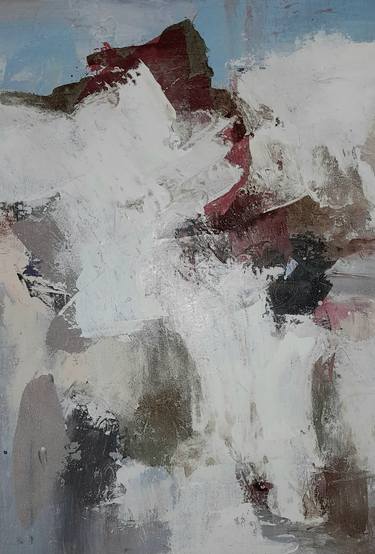 Original Abstract Expressionism Abstract Paintings by Abla Watchey