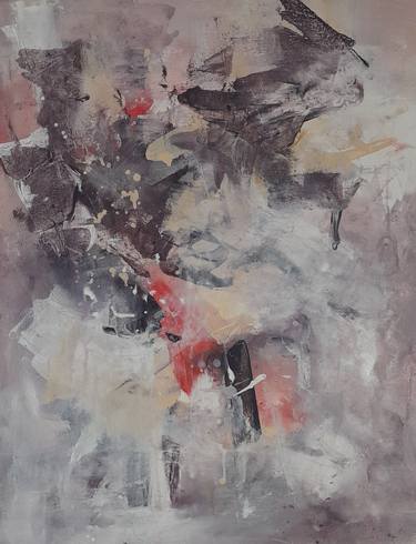 Original Abstract Expressionism Abstract Paintings by Abla Watchey