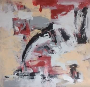 Original Modern Abstract Paintings by Abla Watchey