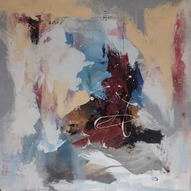 Original Abstract Expressionism Abstract Paintings by Abla Watchey