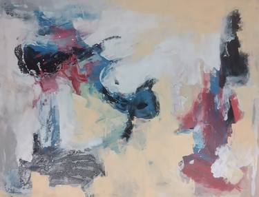 Original Abstract Expressionism Abstract Paintings by Abla Watchey