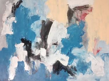 Original Abstract Expressionism Abstract Paintings by Abla Watchey