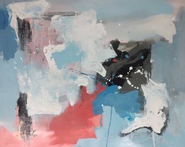 Original Abstract Expressionism Abstract Paintings by Abla Watchey