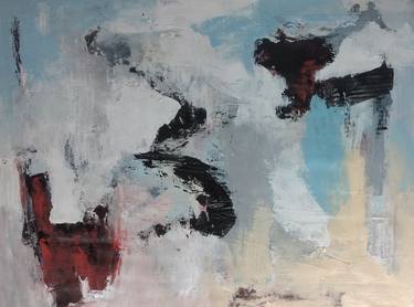 Original Abstract Expressionism Abstract Paintings by Abla Watchey