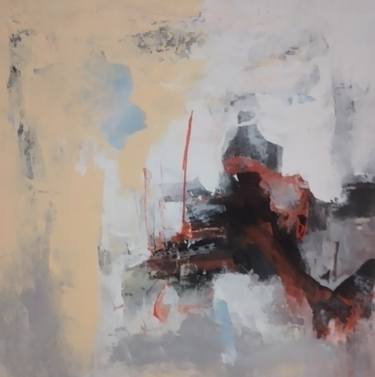 Original Modern Abstract Paintings by Abla Watchey