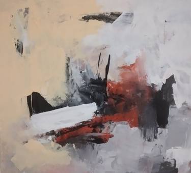 Original Abstract Expressionism Aerial Paintings by Abla Watchey