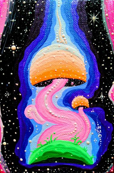 Print of Outer Space Paintings by Andres Indio