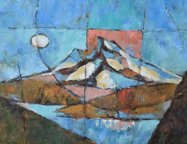 Original Expressionism Landscape Paintings by Steve Kleier