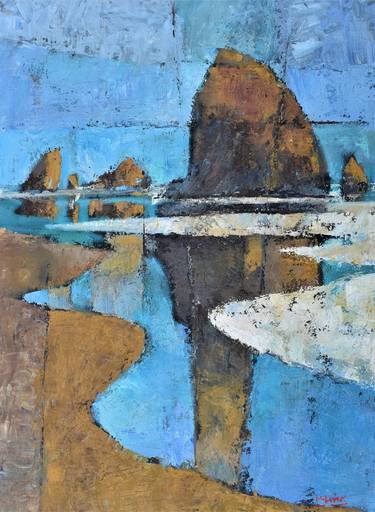 Original Expressionism Landscape Paintings by Steve Kleier