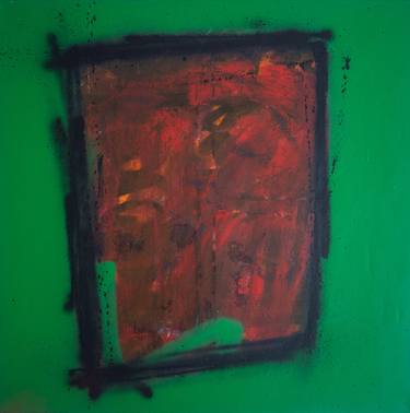 Original Conceptual Abstract Painting by Ernest Marzocco