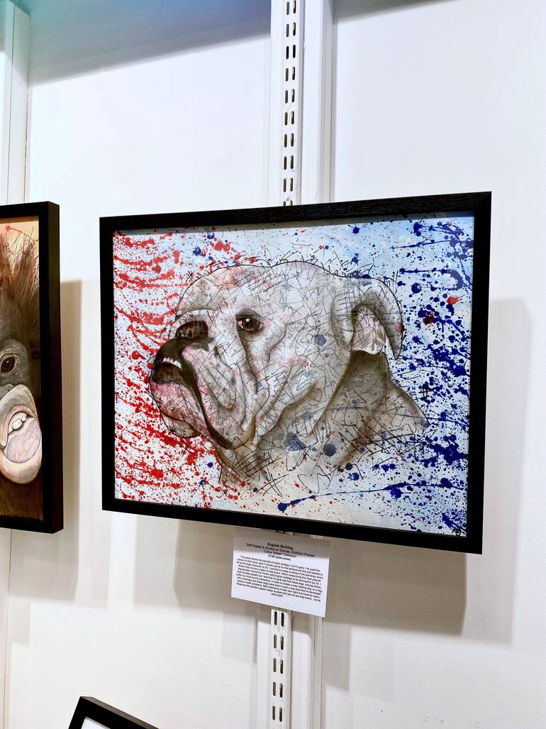 Original Modernism Animal Painting by Anne Bardsley