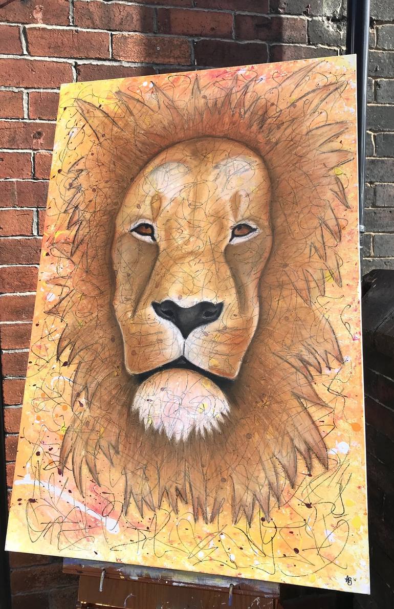 Original Animal Painting by Anne Bardsley