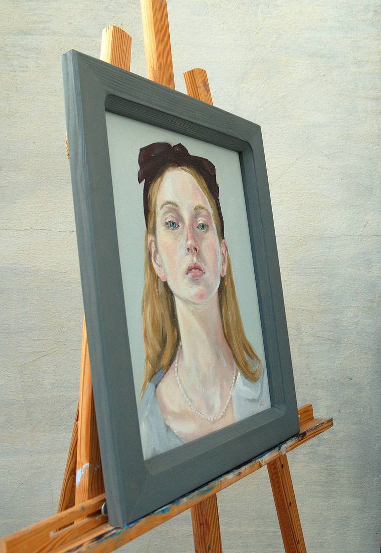 Original Impressionism Women Painting by Daria Shabadash