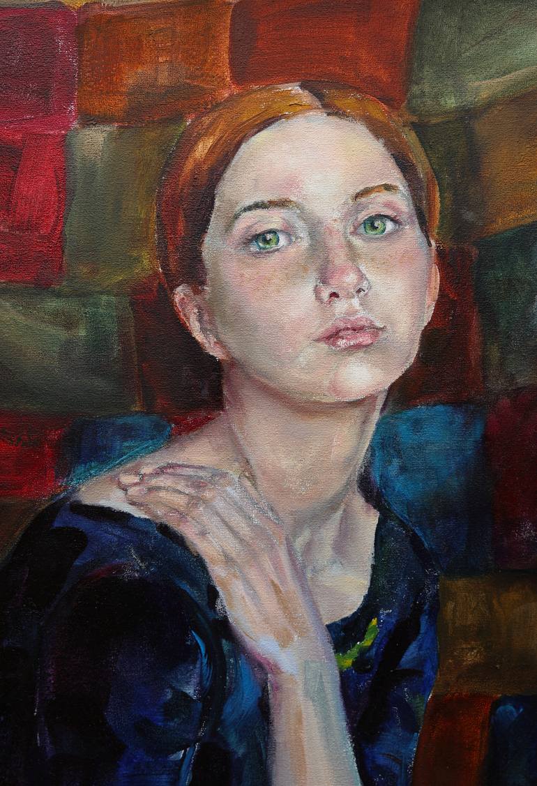 Original Contemporary Women Painting by Daria Shabadash