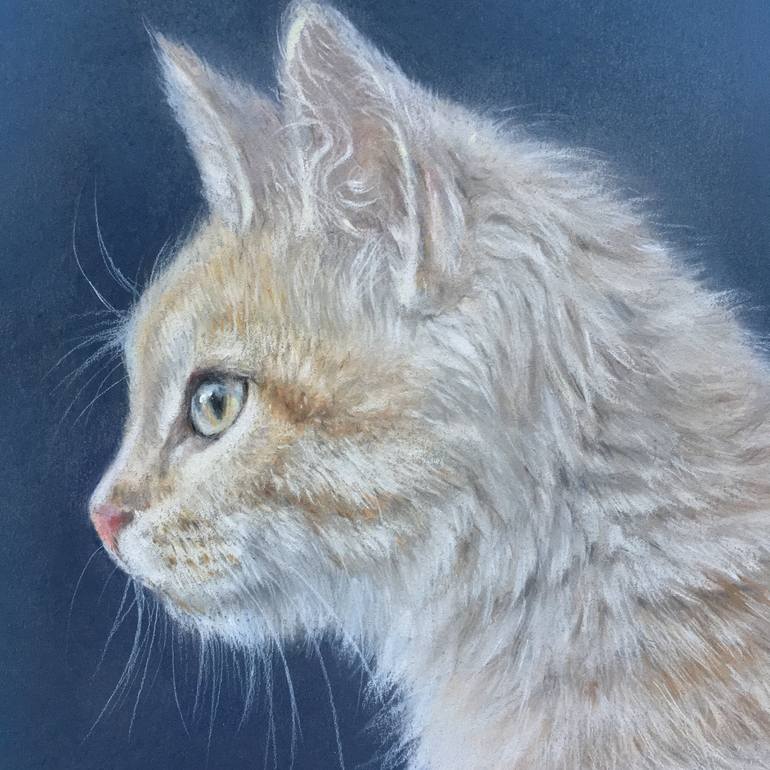 Original Realism Animal Drawing by Juan Pastor De La Puente