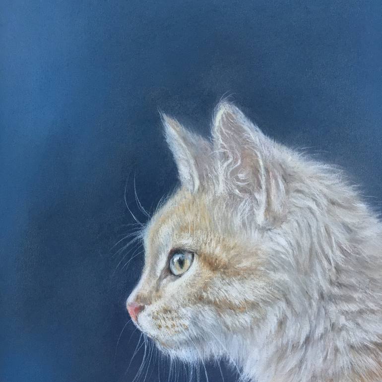 Original Realism Animal Drawing by Juan Pastor De La Puente