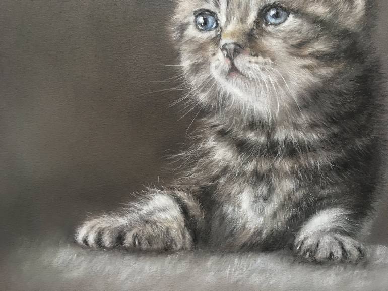 Original Realism Animal Drawing by Juan Pastor de la Puente