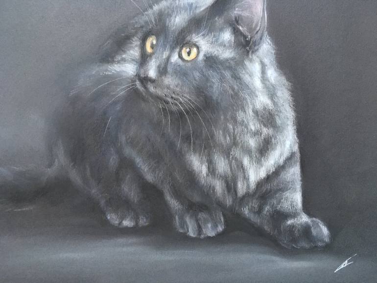 Original Realism Animal Drawing by Juan Pastor de la Puente