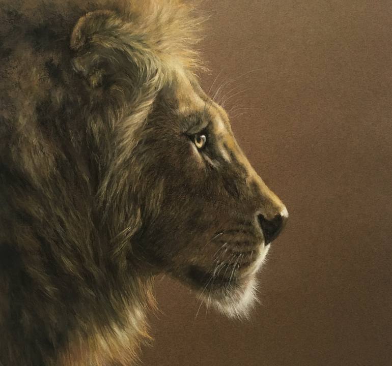 Original Realism Animal Drawing by Juan Pastor de la Puente