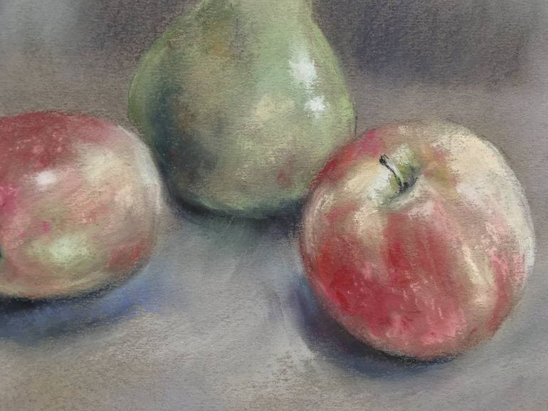 Original Impressionism Still Life Drawing by Juan Pastor de la Puente