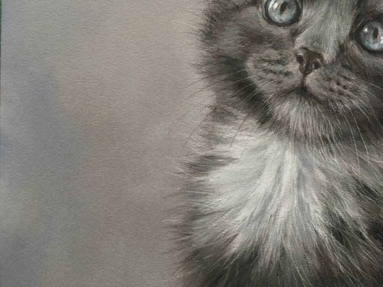 Original Realism Animal Drawing by Juan Pastor de la Puente