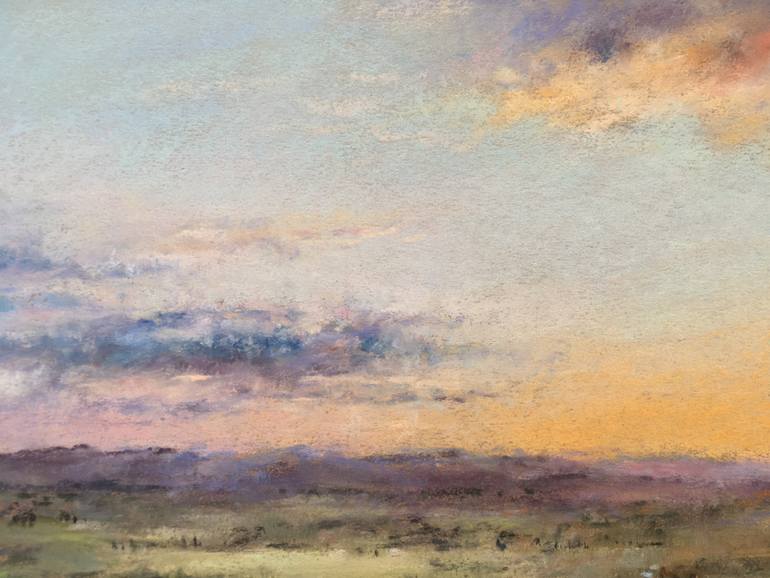 Original Impressionism Landscape Drawing by Juan Pastor De La Puente