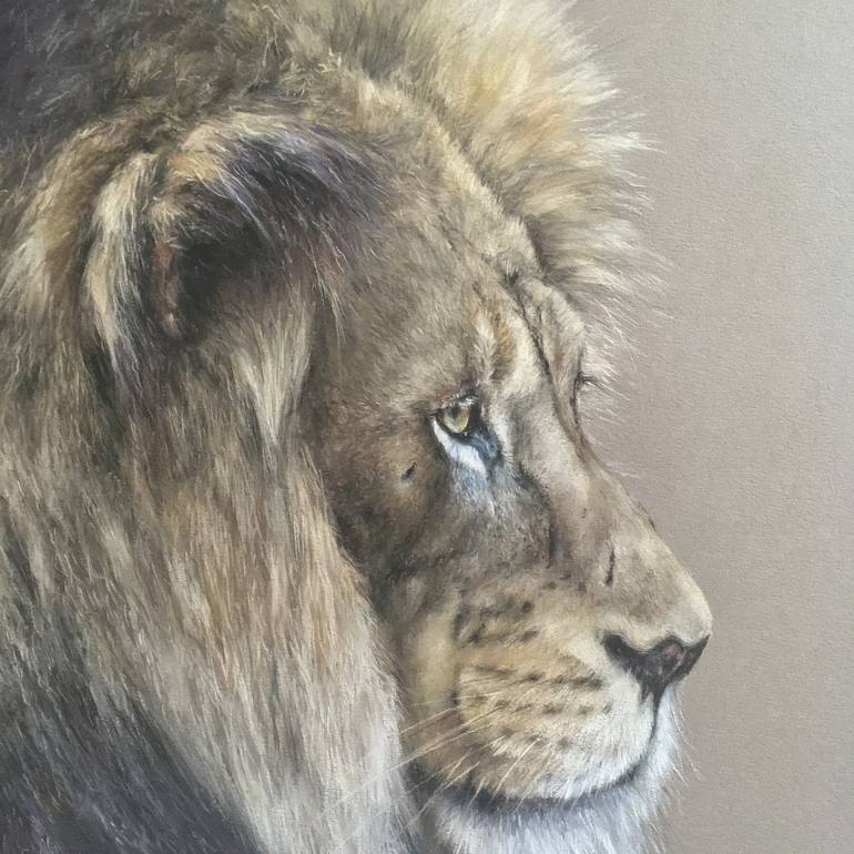 Original Realism Animal Drawing by Juan Pastor de la Puente