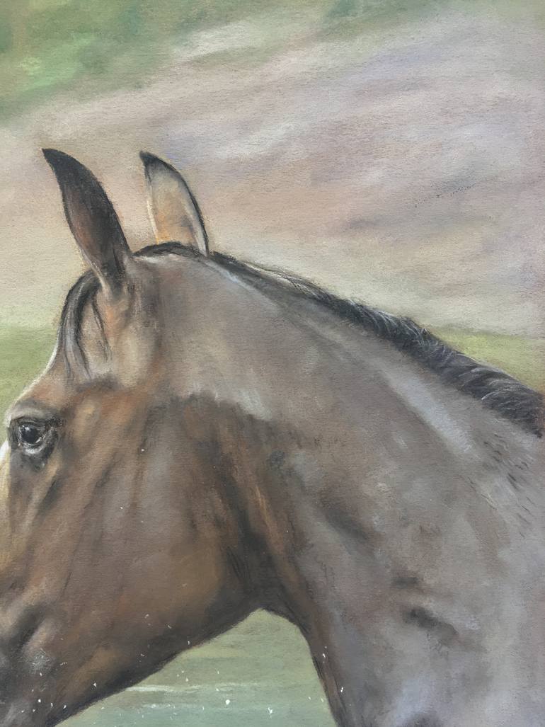 Original Realism Animal Drawing by Juan Pastor De La Puente