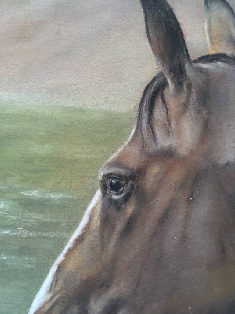 Original Realism Animal Drawing by Juan Pastor De La Puente