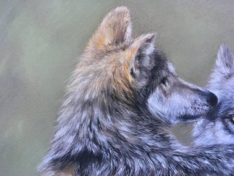 Original Realism Animal Drawing by Juan Pastor de la Puente