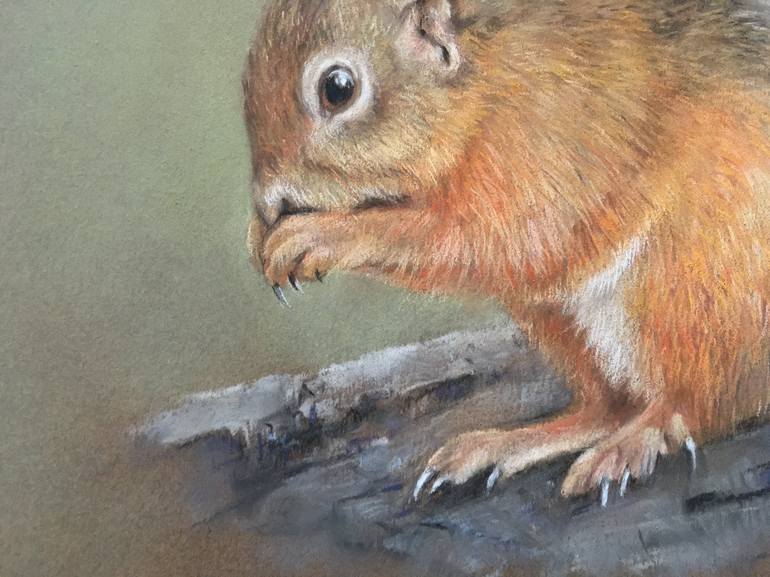 Original Realism Animal Drawing by Juan Pastor de la Puente