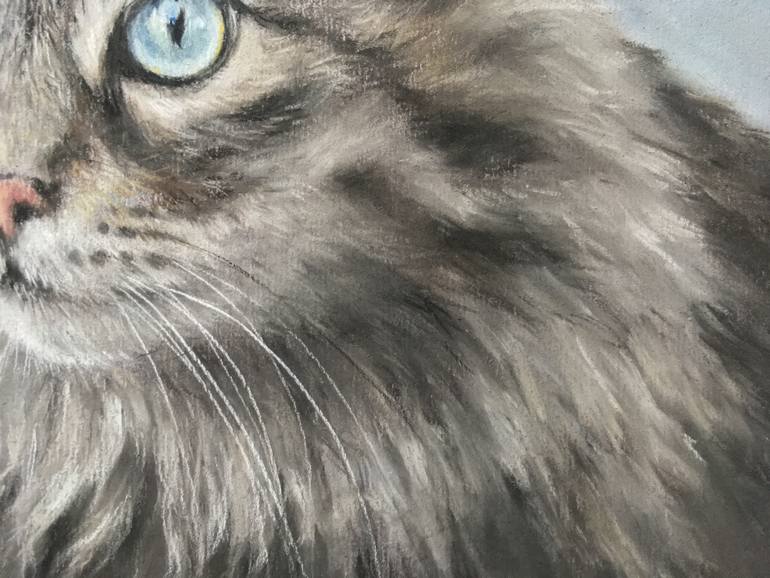 Original Realism Animal Drawing by Juan Pastor De La Puente