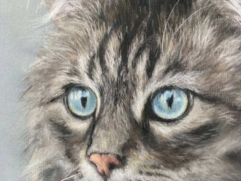 Original Realism Animal Drawing by Juan Pastor De La Puente