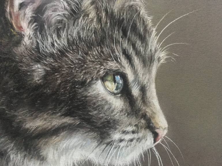 Original Realism Animal Drawing by Juan Pastor De La Puente