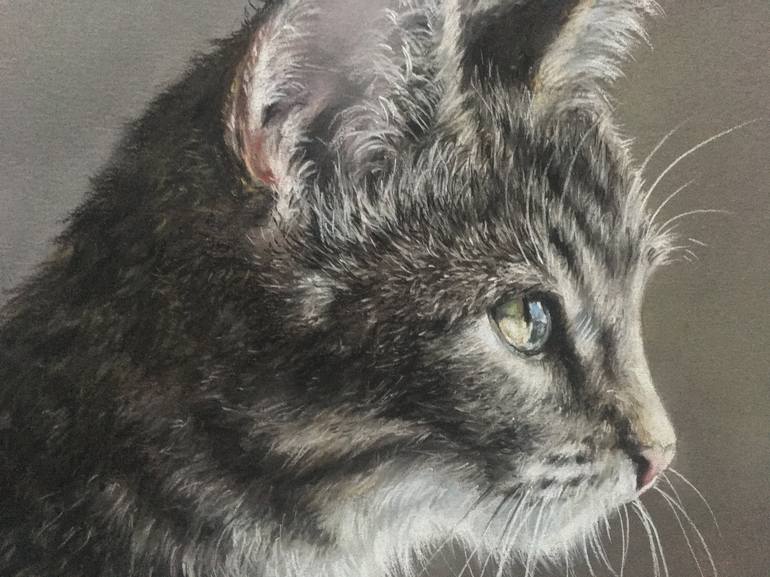 Original Realism Animal Drawing by Juan Pastor De La Puente