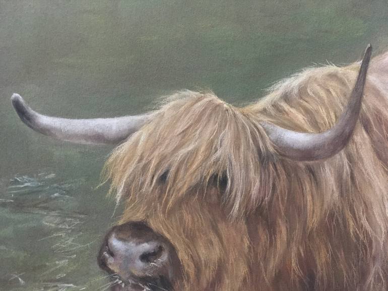 Original Impressionism Animal Drawing by Juan Pastor De La Puente
