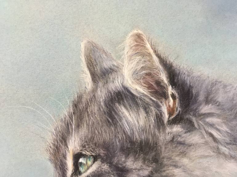Original Realism Animal Drawing by Juan Pastor De La Puente