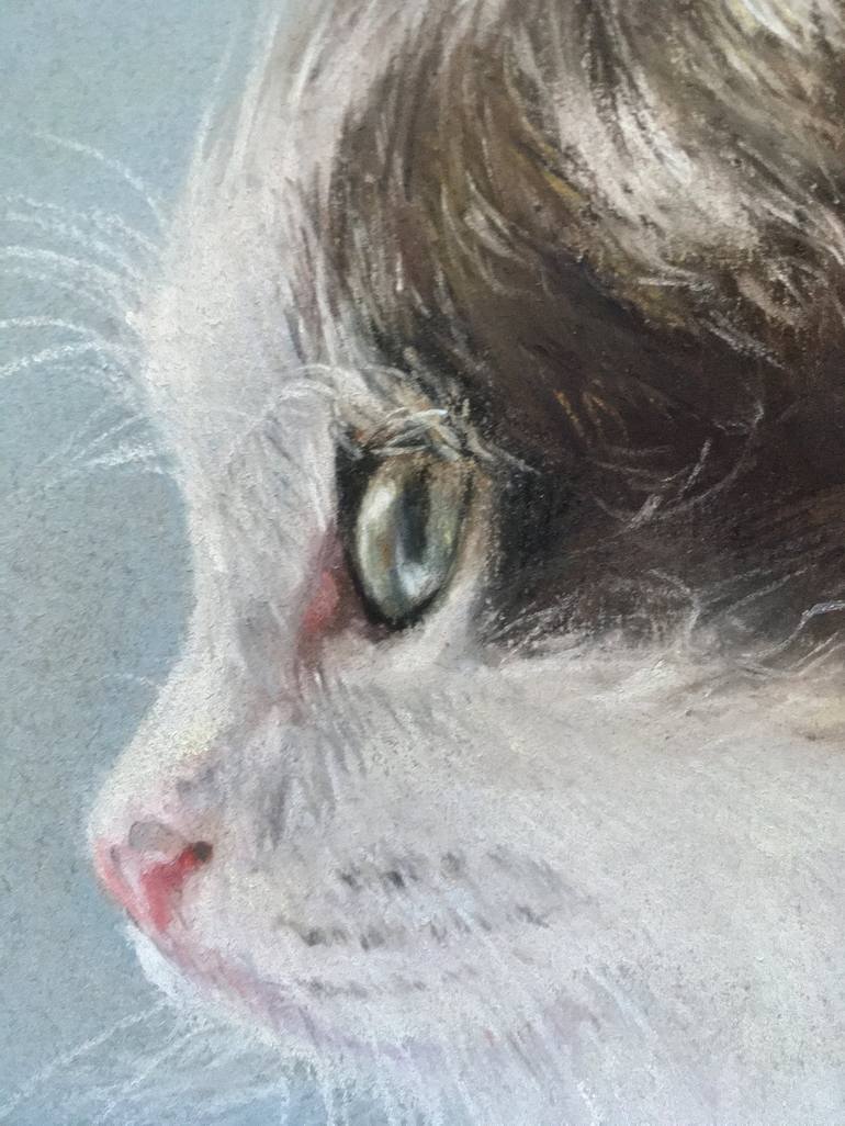 Original Realism Animal Drawing by Juan Pastor De La Puente