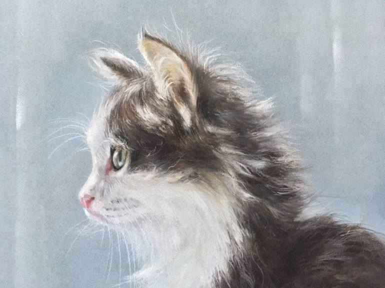 Original Realism Animal Drawing by Juan Pastor De La Puente
