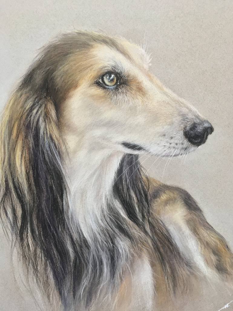 Original Realism Animal Drawing by Juan Pastor de la Puente