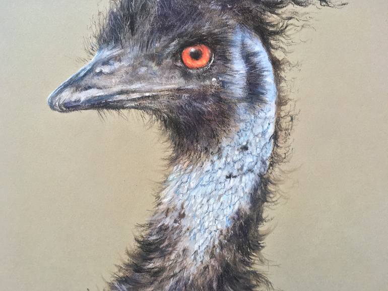 Original Realism Animal Drawing by Juan Pastor de la Puente