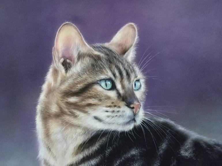 Original Realism Animal Drawing by Juan Pastor de la Puente