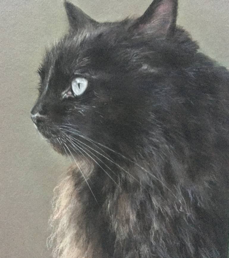 Original Realism Animal Drawing by Juan Pastor De La Puente